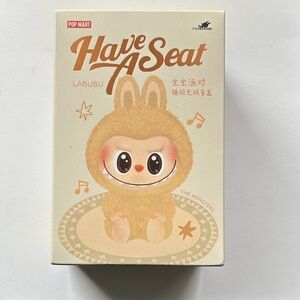 Have a Seat Labubu - HEHE, Official received from PopMart!